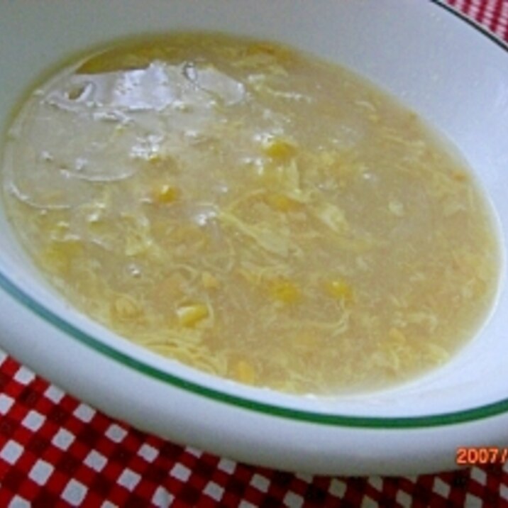 超簡単 春雨入りコーンスープ レシピ 作り方 By Hiro 楽天レシピ